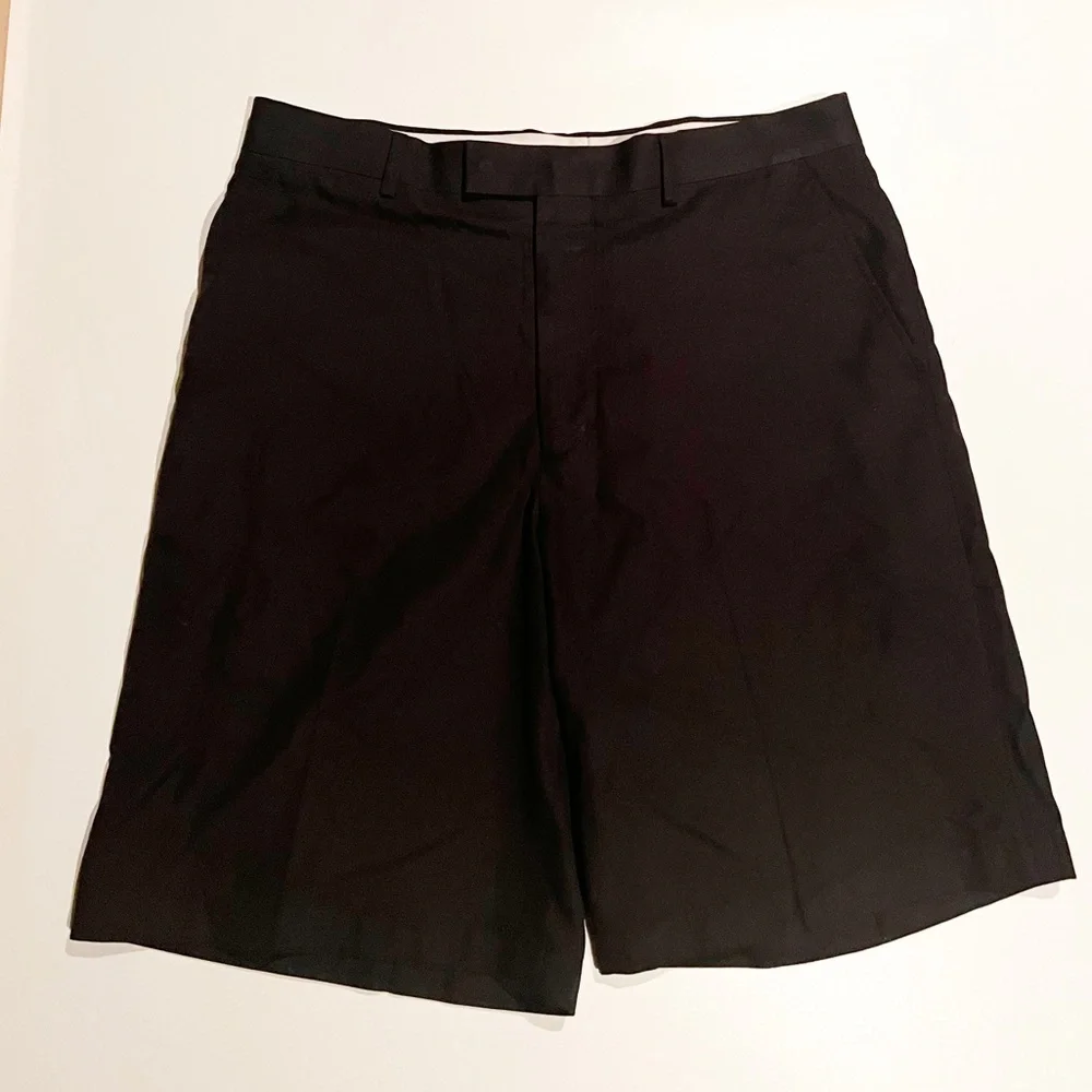 Y2K Vintage Slazenger 34 Waist 10 Inch Black Golf Shorts